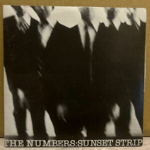 The Numbers Sunset Strip vinyl 7inch レコード パンク パワーポップ Riptides 70's punk rock power pop new wave パンク天国