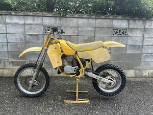 SUZUKI RM80 エンジン始動確認済み