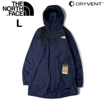 1円～!売切!【正規新品】THE NORTH FACE◆ANTORA PARKA マウンテンパーカー コート US限定 高機能DRYVENT アウトドア 登山(L)紺 180915-60_画像2