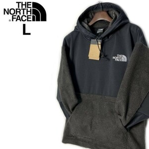 1円～!売切!【正規新品】THE NORTH FACE NOVELTY FLEECE JACKET フリース パーカー プルオーバー US限定 男女兼用 キャンプ(L)黒181024-120