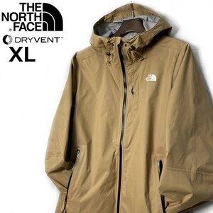 1円～!売切!【正規新品】THE NORTH FACE ALTA VISTA JACKET マウンテンジャケット US限定 撥水 止水ジップ 軽量(XL)茶 ベージュ 180915-70