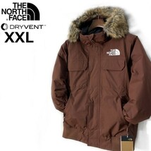 1円～!売切!【正規新品】THE NORTH FACE MCMURDO BOMBER JACKET マクマードボンバー ダウンジャケット US限定 新作 登山(XXL)茶 190122-175_画像1