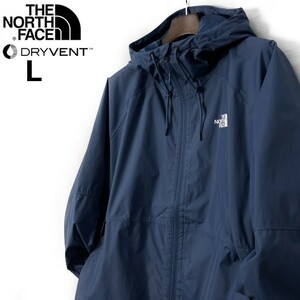 1円～!売切!【正規新品】THE NORTH FACE ANTORA RAIN HOODIE マウンテンパーカー ナイロン US限定 2023最新 防水 撥水(L)青 180915-60