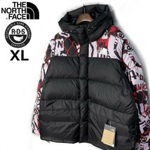 1円～!売切!【正規新品】THE NORTH FACE PRINT HMLYN DOWN ヒマラヤンパーカー ダウン US限定 RDS 2022-2023AW(XL)紫 総柄 190122-195_画像1