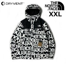 1円～!売切!【正規新品】THE NORTH FACE ANTORA JACKET マウンテンジャケット US限定 防水 高機能 アウトドア(XXL)黒 白 総柄 180915-55_画像2