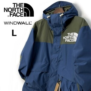 1円～!売切!【正規新品】THE NORTH FACE 86 Low-Fi Hi-Tek Mountain Jacket マウンテンジャケット US限定 ロゴ刺繍 登山(L)青 180915-130