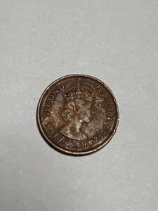 香港10セント　ニッケル黄銅貨 1965年