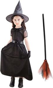 su627 Halloween cosplay child . woman broom attaching 5 point set girl 