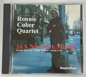 ロニー・キューバー Ronnie Cuber Quartet In A New York Minute 輸入盤CD