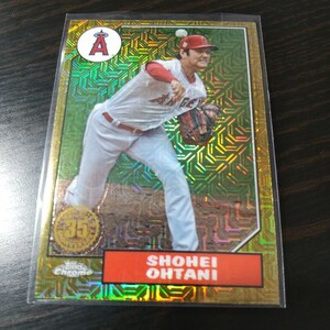 大谷翔平 2022 Topps Chrome T87C2-50 投手