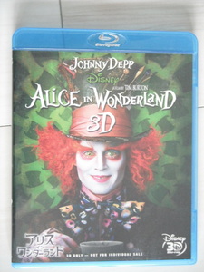 ★Blu-ray　アリス・イン・ワンダーランド ３D　ジョニー・デップ