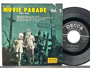 7　EP　V/A Movie Parade Vol. 2/Decca DEP-104