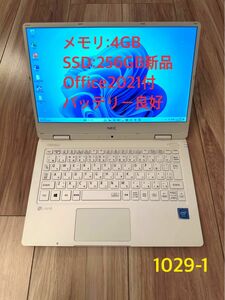 Office2021&Win11薄型軽量LAVIE Direct PC-GN15C79GD/Celeron/4GB/新品256GB