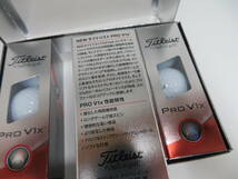 タイトリスト　プロ　V1X　ホワイト　1ダース　新品　未使用　ゴルフボール　5-8　Titleist　Pro_画像6