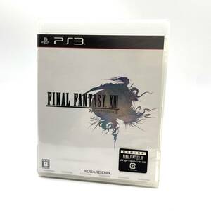 ■【未使用 未開封】 FINAL FANTASY X Ⅲ ファイナルファンタジー 13 PS3 PlayStation ソフト BLJM 67005