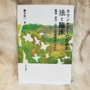 《B132》カウンセラーのための法と臨床　離婚・虐待・非行の問題解決に向けて 廣井亮一／著