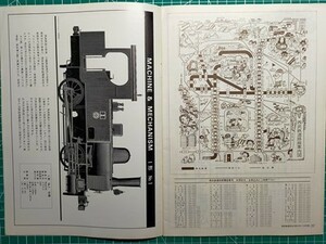 t2【西武鉄道】昭和50年 BIG BOX 高田馬場 西武池袋駅出改札係 輸送力増強計画 クラウス1形-川越鉄道K1=国鉄10形蒸気機関車 奥武蔵号時刻表