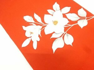 Art hand Auction ys6841870; Sou Sou Shiose rama pintada a mano y patrón de flores Nagoya obi [reciclado] [portable], banda, Nagoya Obi, Confeccionado