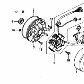 C50 純正 R,クランクケースカバー ガスケット 新品 スーパーカブ50 AA01 リトルカブ C70 C90 HA02 DX CM クラッチ カバー パッキン .gw8の画像5