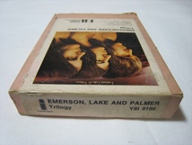 【8トラックテープ】 EMERSON, LAKE AND PALMER / TRILOGY UK版 箱付 エマーソン・レイク＆パーマー トリロジー_画像3