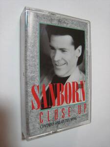 [ cassette tape ] DAVID SANBORN / CLOSE-UP US version David * sun bo-n Crows * up 