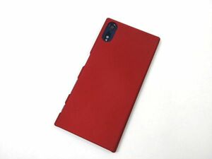 Xperia XZ SO-01J ハードケース カバー シンプル ワイン