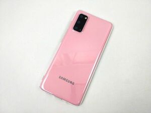 Galaxy S20 ハードケース カバー シンプル 透明 クリア 薄型 PC