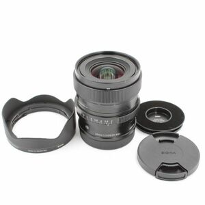 ★新品級★ SIGMA シグマ 20mm F2 DG DN Contemporary Lマウント ブラック