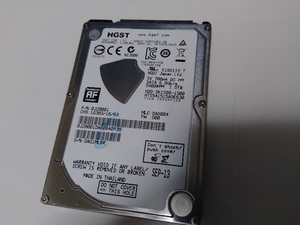 ■ 12530時間　1.5TB ＝ 1500GB ／HGST　正常判定　送料無料