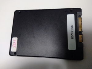■ SSD ■ 512GB （6955時間）　正常判定　ノーブランド品　送料無料