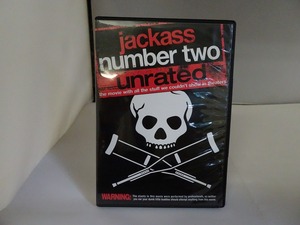 UD339★DVD jackass number two unrated 海外版 リージョンコード1 盤面良好 ケース付き