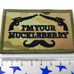 Im Your Huckleberry パッチ ワッペン サバゲー CP迷彩の画像6