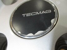 溝十分有り! プジョー 307 2008 シトロエン C4 等 TECMAG ホイール スタッドレス 4本 4H-108 15インチ 6J+25 195/65R15 ブリヂストン VRX2_画像9