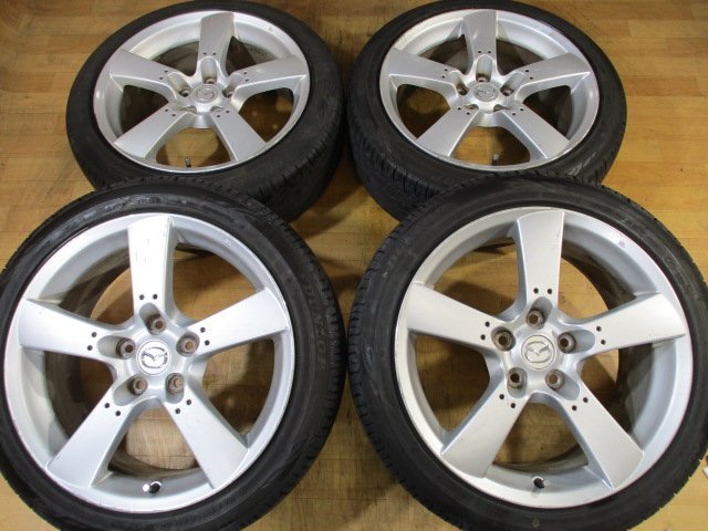 送料無料】 RX-8 SE3P 前期 純正 18インチ ホイール 18 × 8.0J PCD