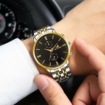 男性の腕時計 2020 ラグジュアリーブランドメンズクォーツ時計男性ビジネス男性時計紳士カジュアルファッション腕時計 ZCL863_画像8