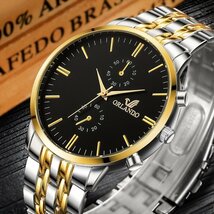 男性の腕時計 2020 ラグジュアリーブランドメンズクォーツ時計男性ビジネス男性時計紳士カジュアルファッション腕時計 ZCL863_画像1