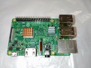 ラズベリーパイ Raspberry Pi 3 Model B Rev 1.2　＋　ヒートシンク