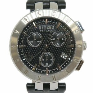 1円 ry Versus Versace ヴェルサス ヴェルサーチ デイト クロノグラフ メンズ QZ クオーツ 腕時計 VSP762818【時計】【中古】