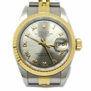 1円 ry ROLEX ロレックス デイトジャスト レディース AT オートマ 腕時計 69173【時計】【中古】