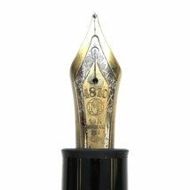 1円 ry MONTBLANC モンブラン マイスターシュテュック No.149 万年筆 18K 750【同梱不可】【中古】_画像3