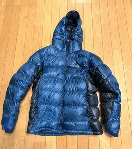 □美品 モンベル mont-bell メンズL ＃1101407 アルパイン ダウンパーカ　800フィルパワー・EXダウン ダウンジャケット ライト ダウン 