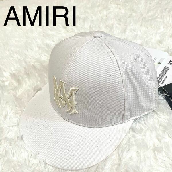 【新品】AMIRI アミリ キャップ ホワイト 帽子　Mサイズ