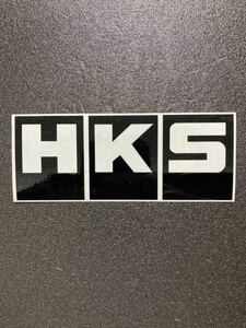 送料無料 HKS USDM JDM 走り屋 車高調 ロゴ マーク ステッカー 黒 ブラック