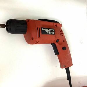 【1円スタート】HILTI ヒルティ TS11 スクリュードライバー 電動工具 一部カバーなし DIY 物作りを始めよう！ 通電OK ＃14005-3の画像2