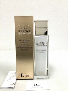 【未使用・未開封】Dior ディオール　プレステージ　ホワイト　オレオ　エッセンス　ローション　化粧水 150ml　古い角質を拭き取る#13909