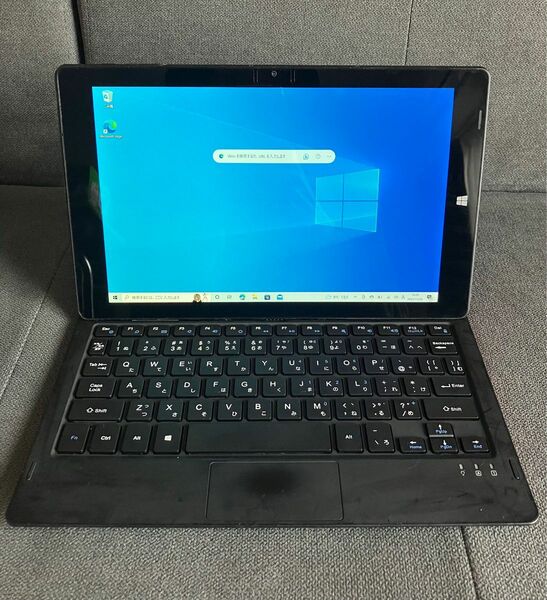 タブレットFRT102 10.1インチ　Windows10 Intel OfficeMobile 着脱式キーボード USB充電