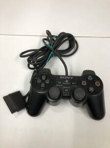 SONY PS2 DUALSHOCK2 コントローラー SCPH-10010 ブラック DUALSHOCK2 デュアルショック2 動作未確認 23110201