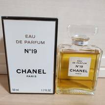 CHANEL シャネル 香水２点まとめ No19 19番 50ml／No5 5番 100ml オードゥパルファム 残量多 ほぼ満量◆18679・18774_画像3