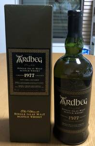 【激レア！古酒】アードベッグ 1977 ヴィンテージ 限定品／ シングル アイラ モルト／700ml 46,0%／ARDBEG 1977 LIMITED EDITION