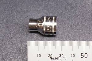 Snap-On　スナップオン　３/８sq　パイププラグソケット　６ｍｍ　